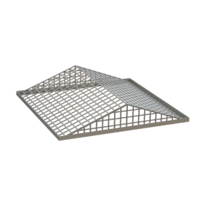 Peaked Roof Top-Mount Grate
